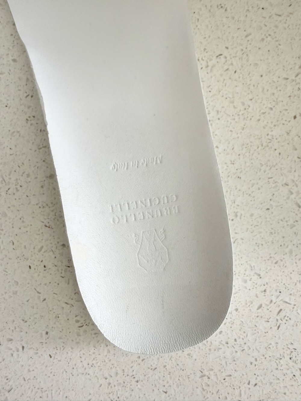 Brunello Cucinelli Leather Low-Top Sneakers EU 37 US 7 - Picture 7 of 9